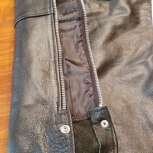 Ladies leather chaps